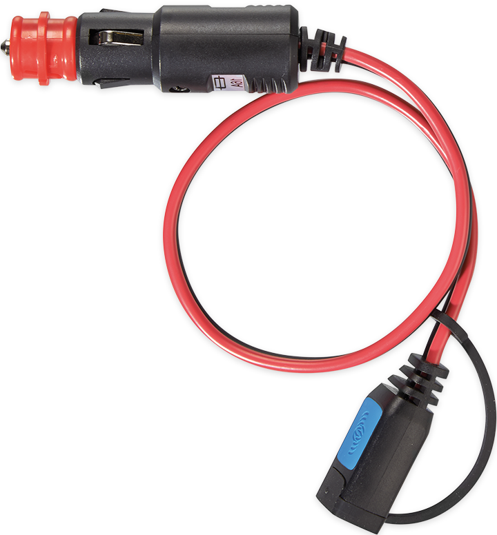 Photo of 12V cigarette lighter plug for the Blue Smart IP65 battery charger
