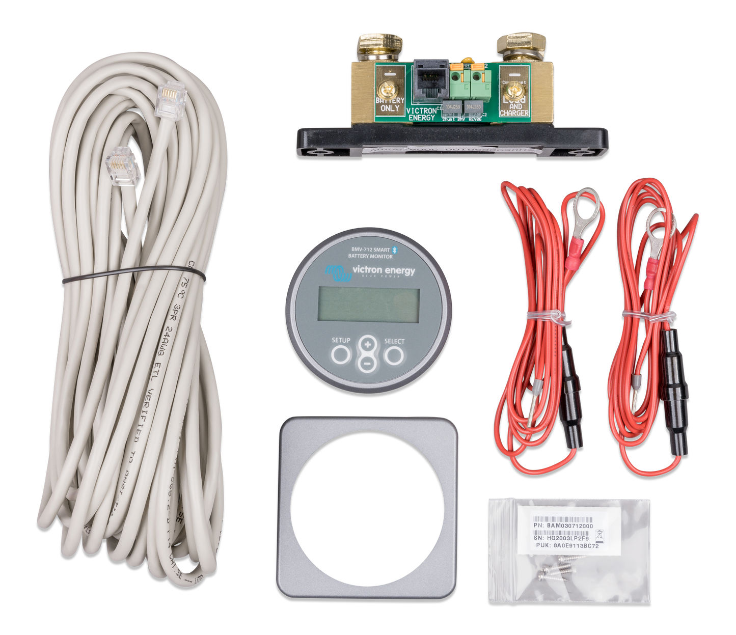 Photo of BMV-712 Smart Battery Monitor (parts top)