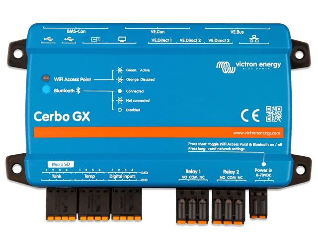 Cerbo GX MK2 top