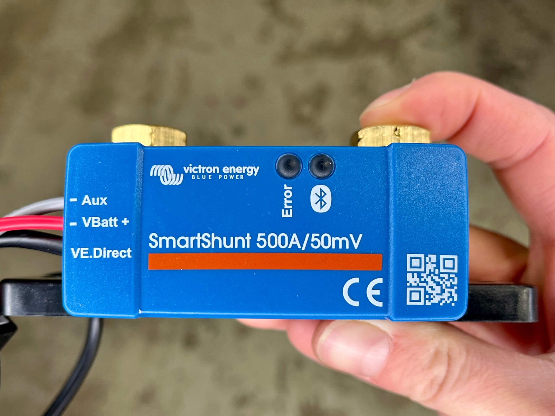 IP65 SmartShunt 500A 50mV
