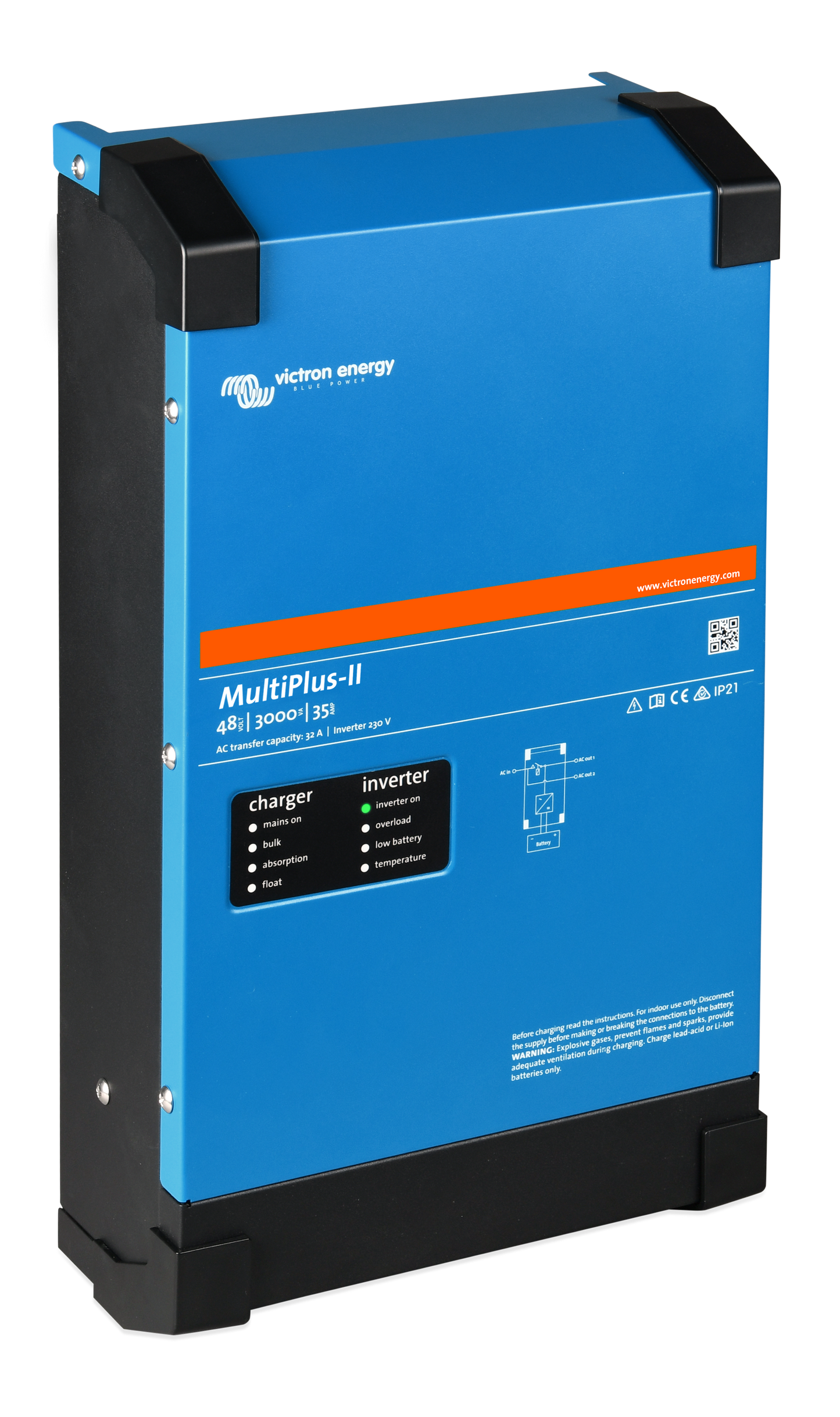 Photo of MultiPlus-II 48V 3kVA (right)