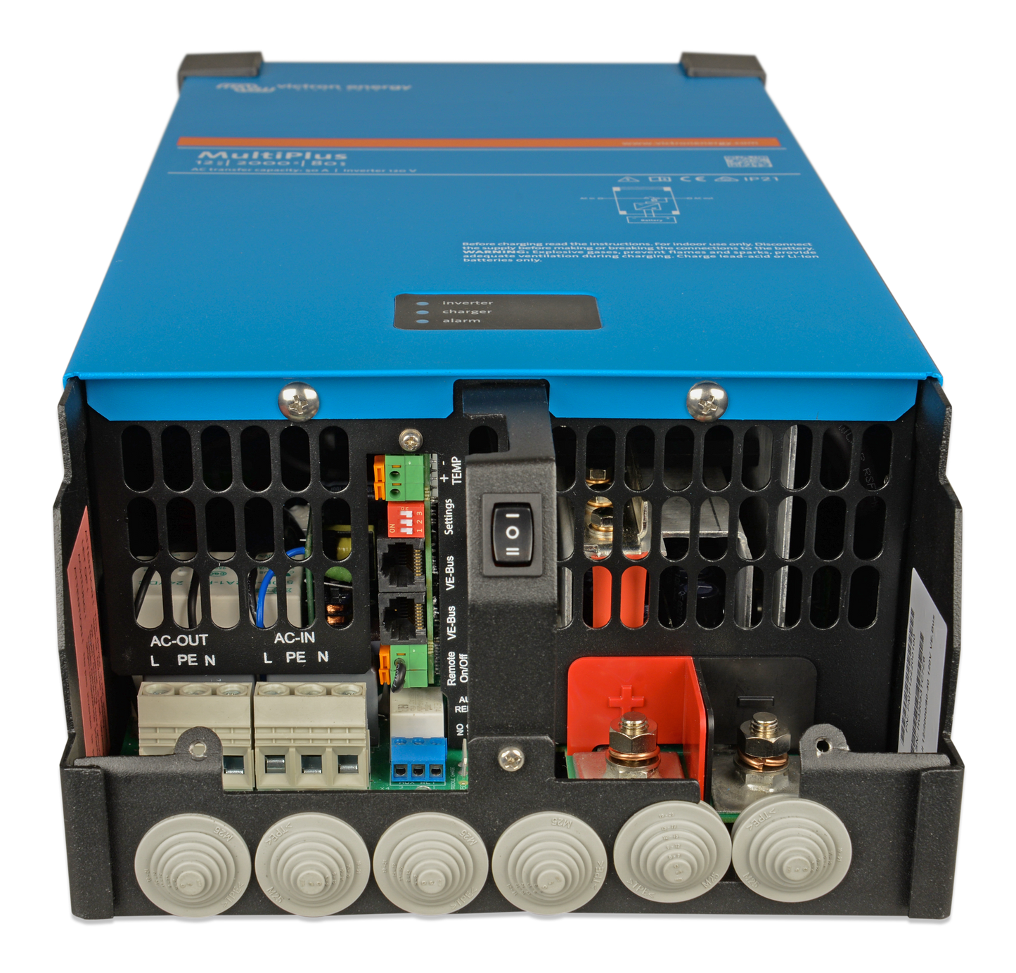 Photo of MultiPlus 12/2000/80 120V (bottom open2)