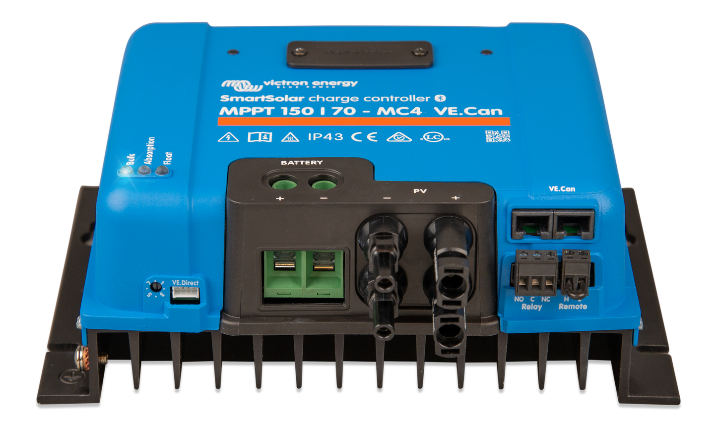Smart Solar MPPT charge controller  150/70-MC4 Ve.Can
