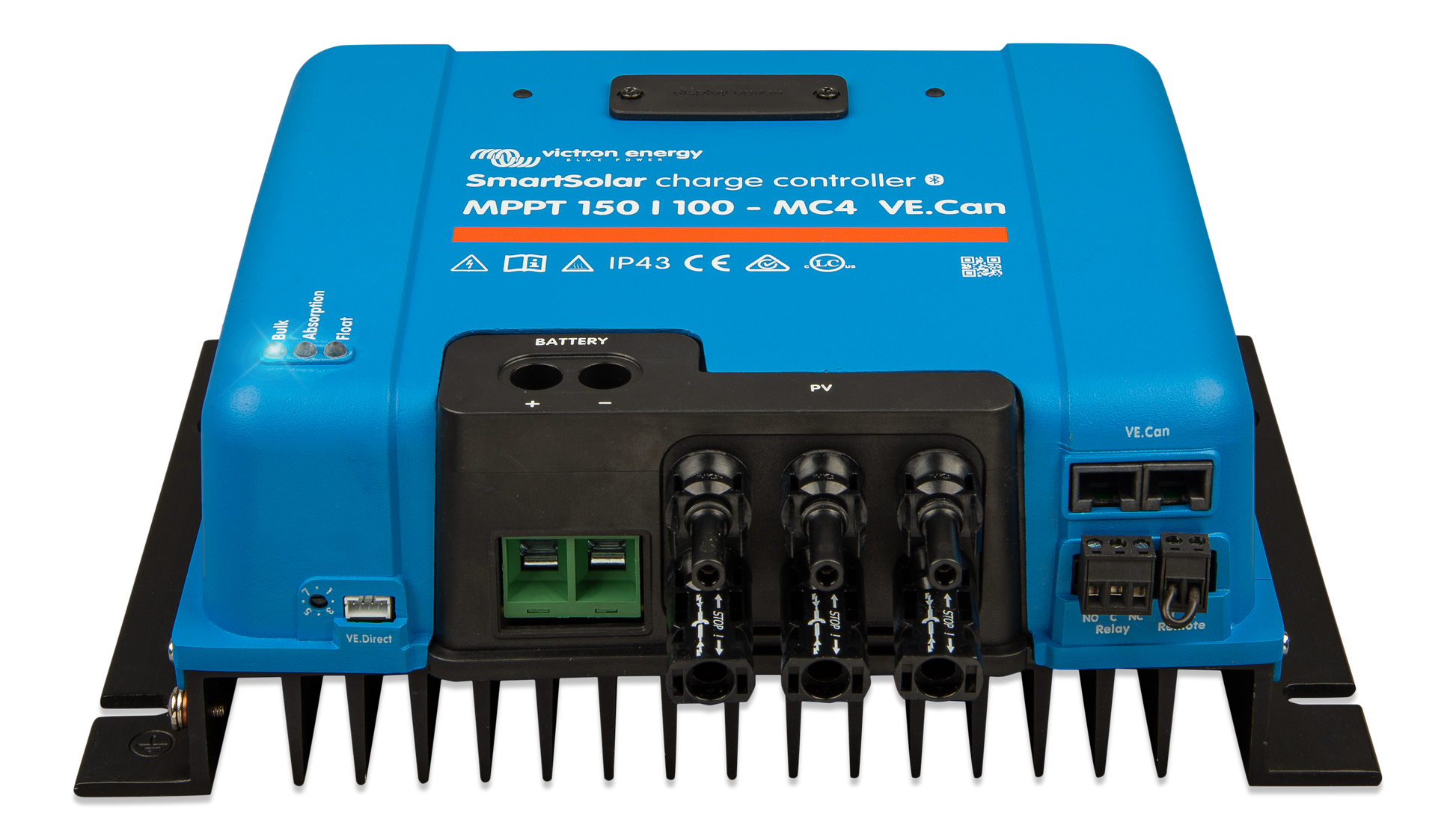SmartSolar charge controller MPPT 150/100-MC4 VE.Can