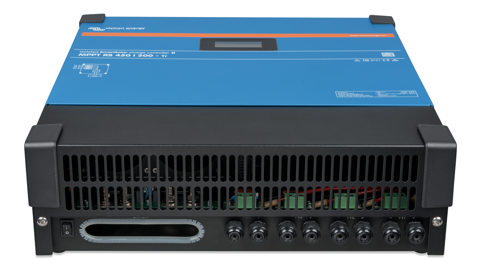Photo of SmartSolar MPPT-RS 450-200 (front-angle)