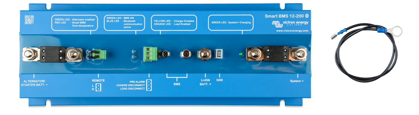 Photo of BMS210055000_Smart BMS 12-200 (front-with cable)