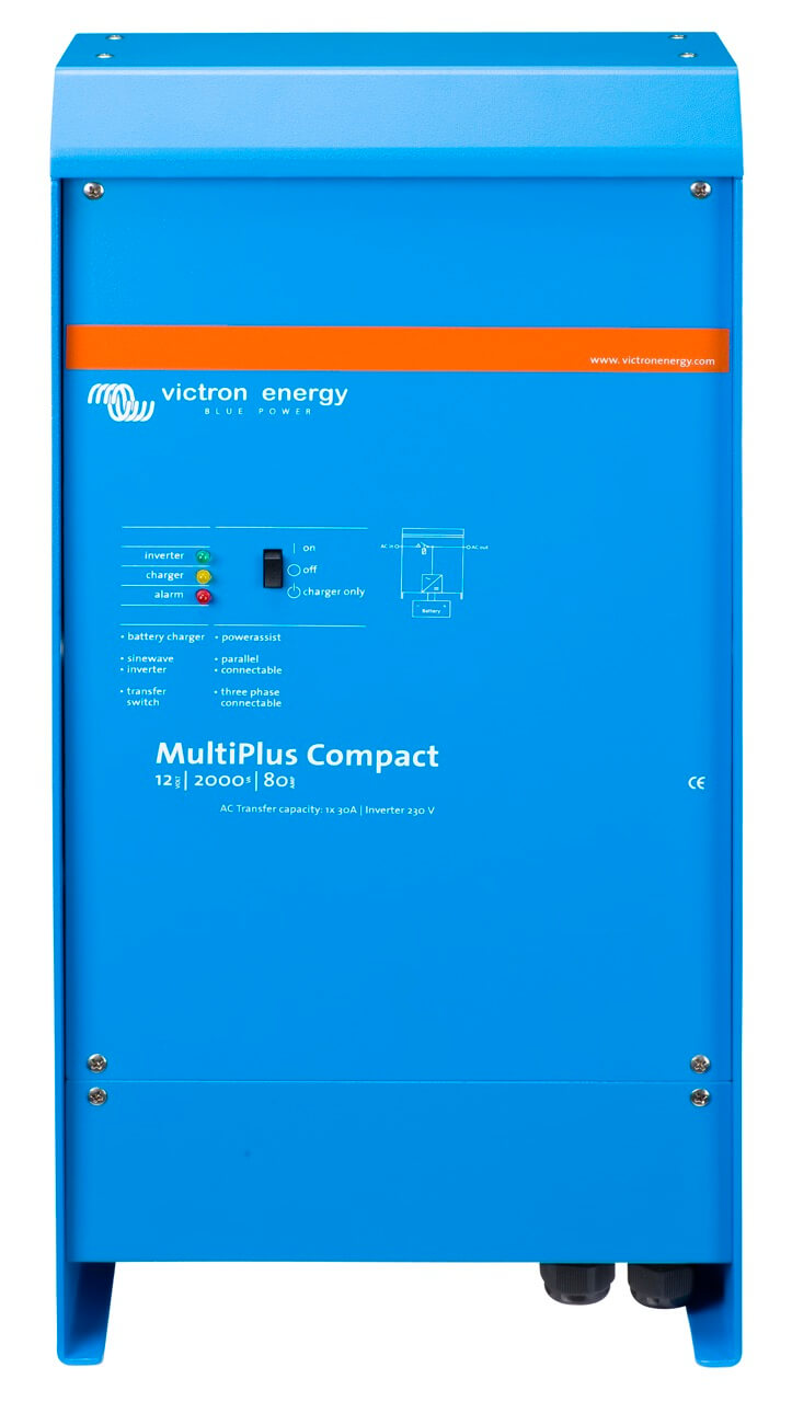 MultiPlus Compact 12V 2000VA 80-30Amp inverter charger