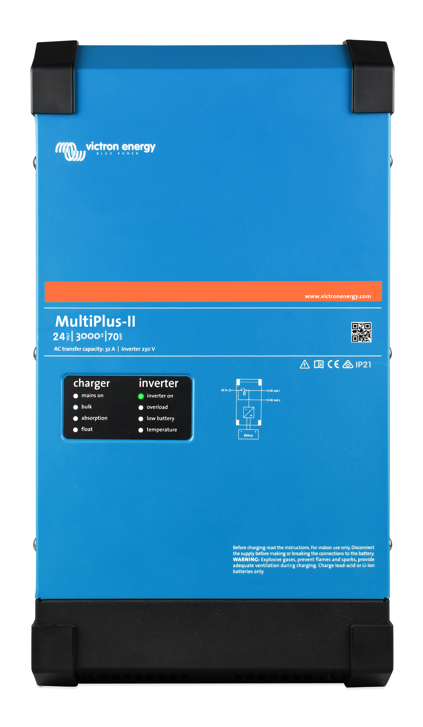 MultiPlus-II 24V 3kVA 230V