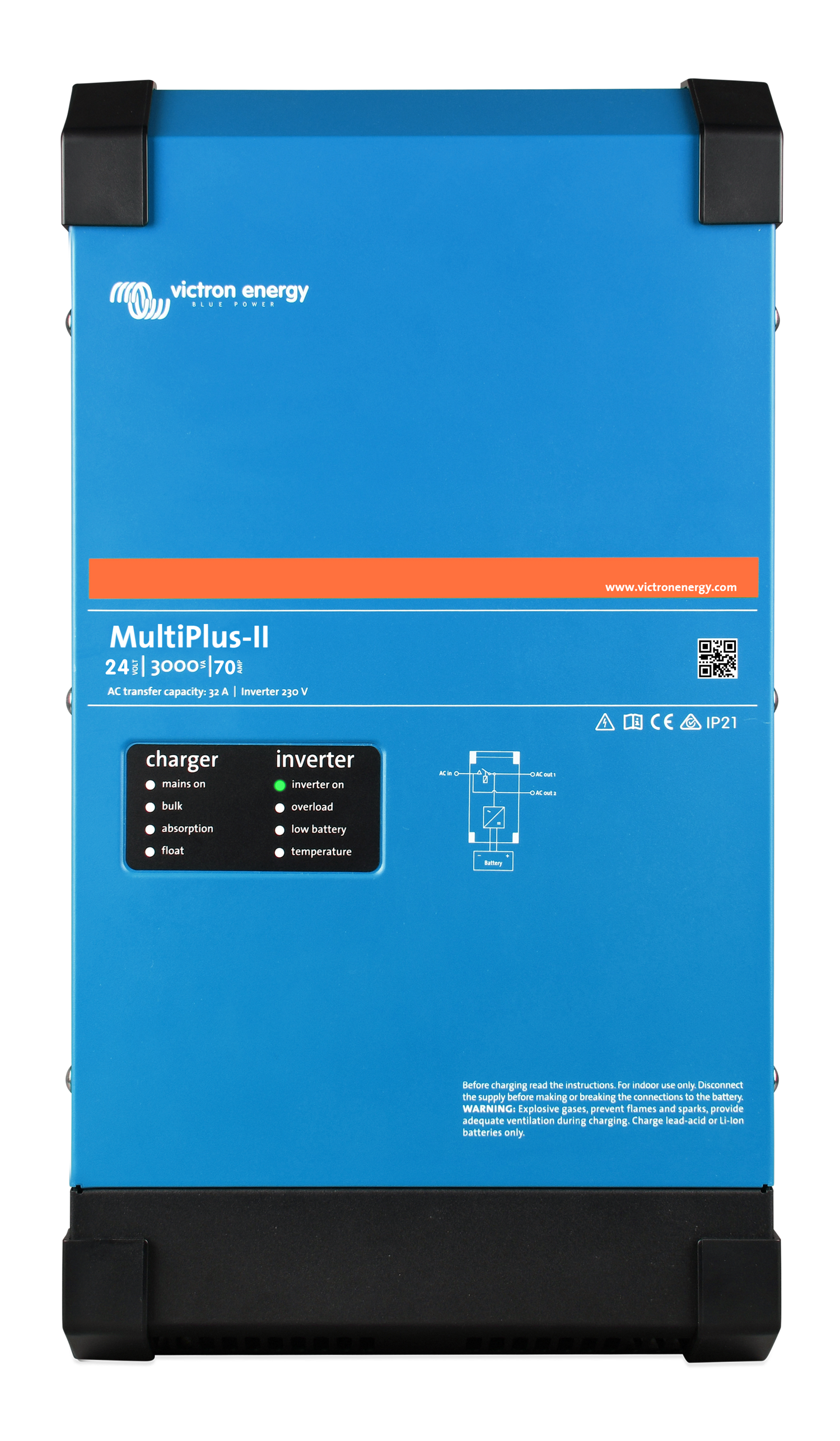 MultiPlus-II 24V 3kVA 230V