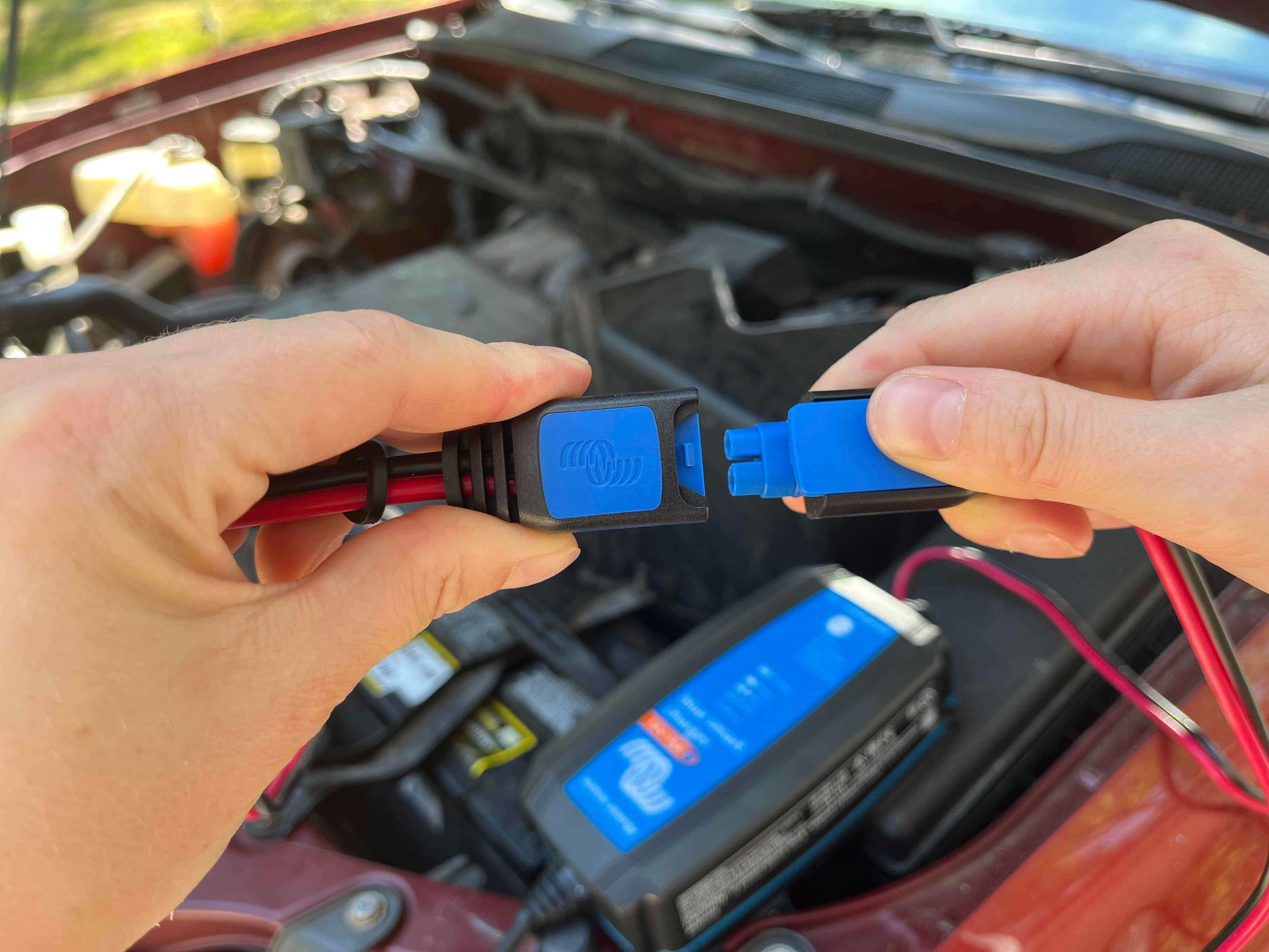 Quick disconnect for Blue Smart IP65 battery charger 