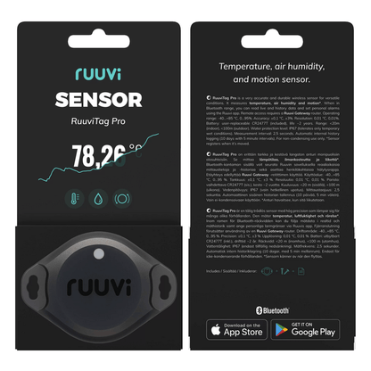 RuuviTag Pro 3in1 packaging